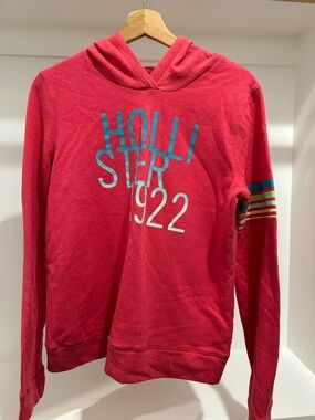 Pink Hollister Hoodie